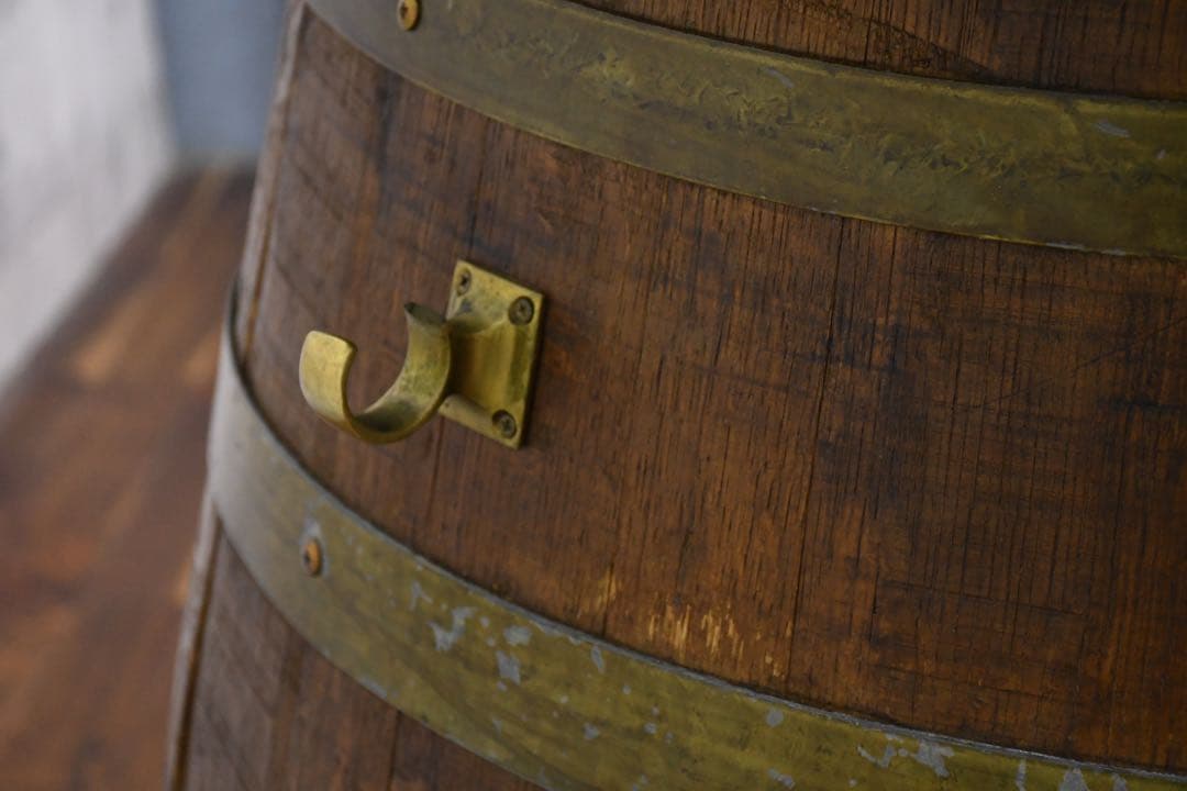 EBK55 コカ・コーラ バレルテーブル 古材 ヴィンテージ カウンターテーブル