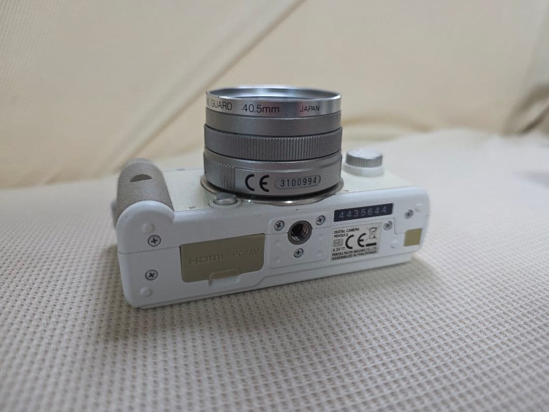 ペンタックス PENTAX Q ホワイト 01レンズ＋04レンズセット