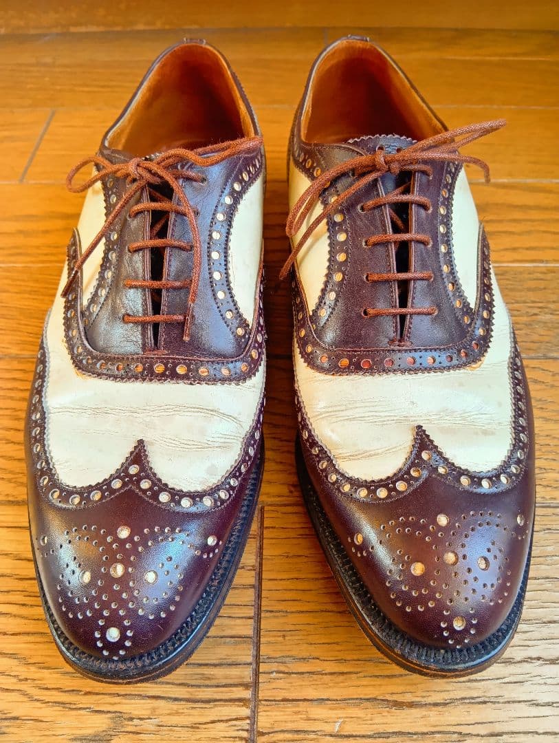 y*.様 旧Church'sチャーチ コンビネーションフルブローグ UK65