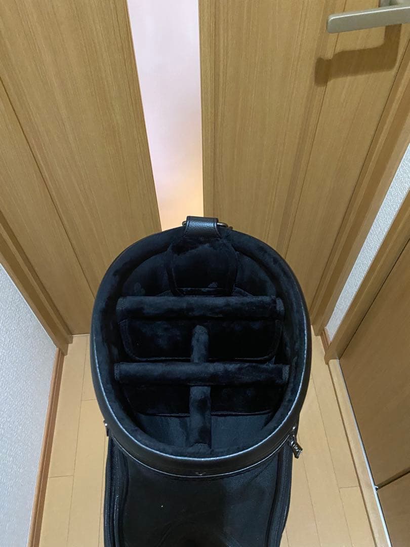 POLO ゴルフバッグ フルキャディバッグ ブラック/イエロー