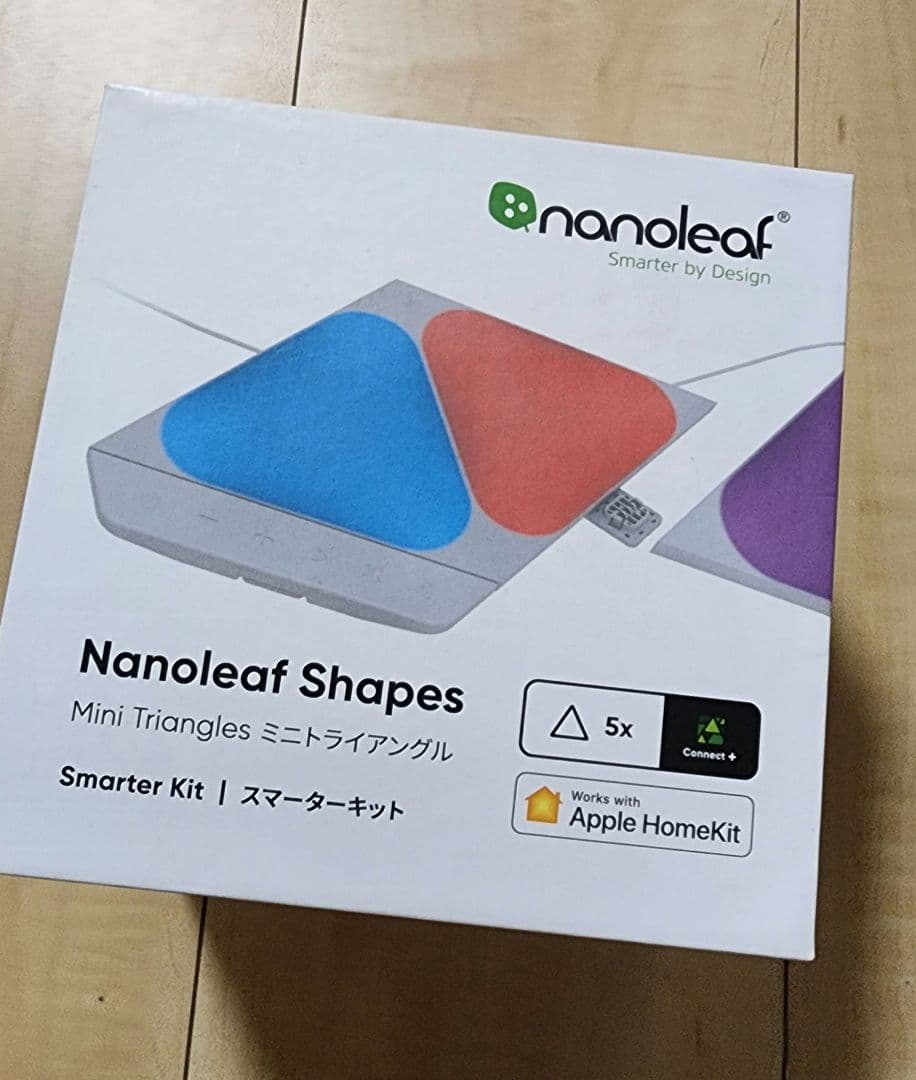 5ピースNanoleaf Shapes Mini Triangles ナノリーフ