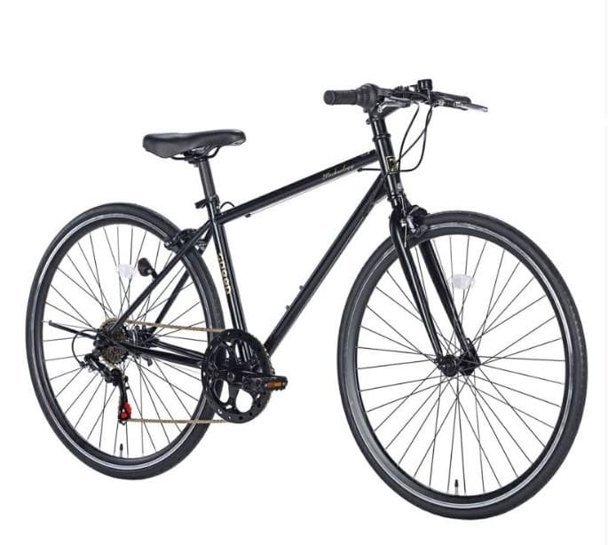 21technology クロスバイク マットブラック　CL266 ※引取り東京