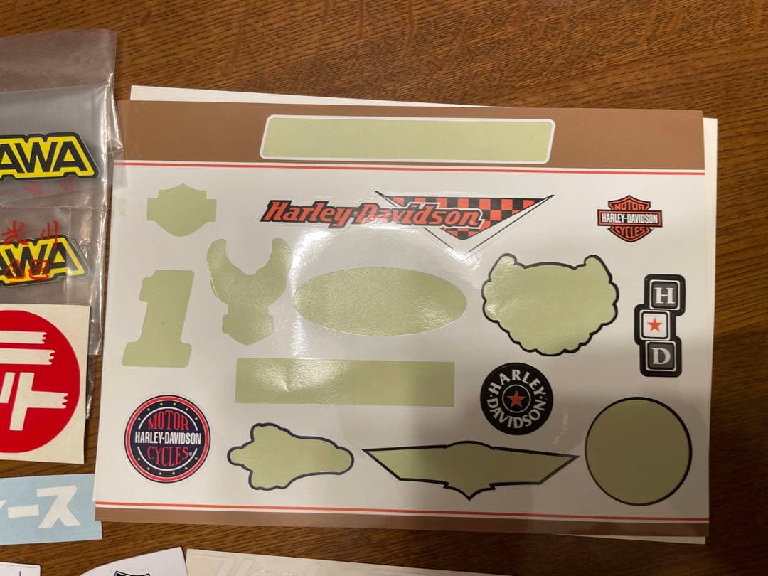 Harley-Davidsonクリップ&ステッカーまとめてお得セット