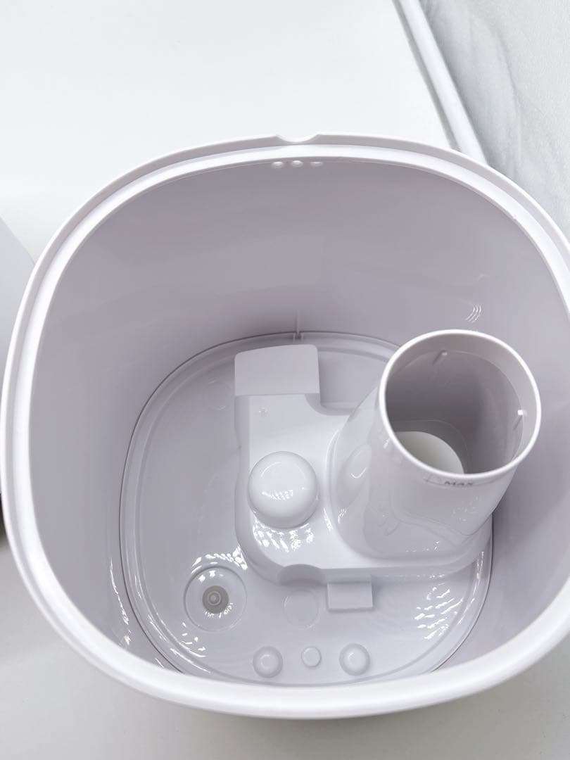 T-fal 加熱超音波式加湿器 スチーム＆ミスト 4L ホワイトHD3040J0