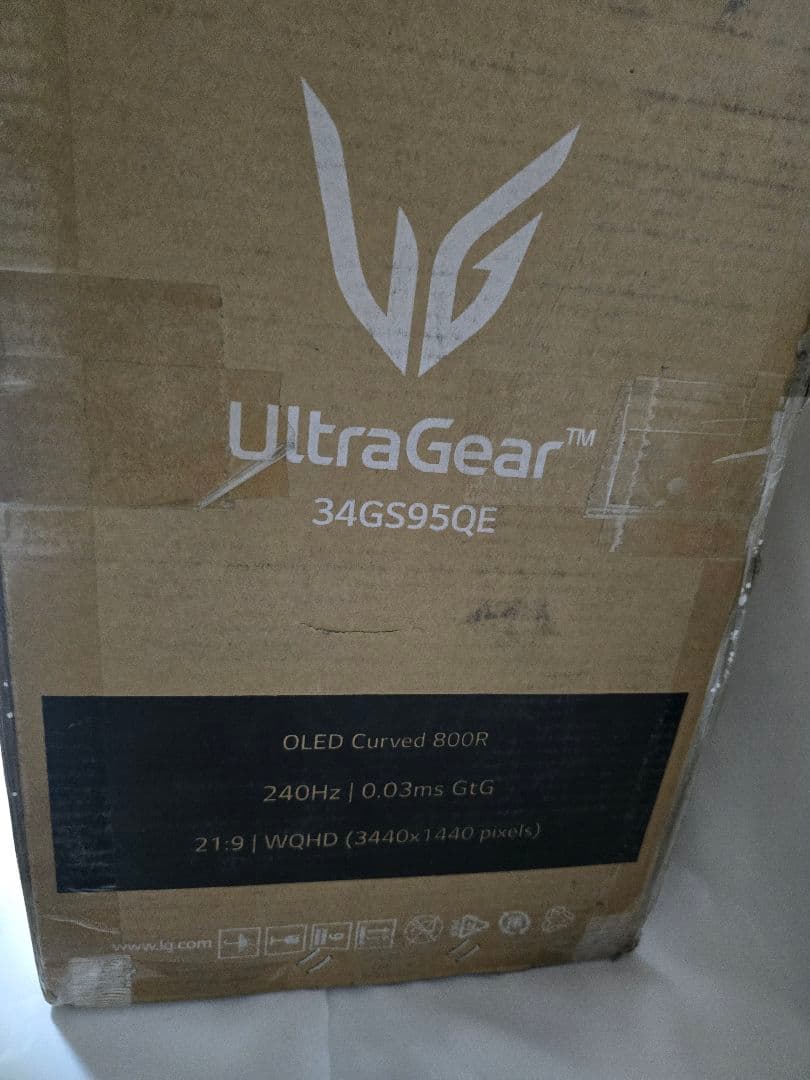 LG UltraGear OLED 34G59QE-B 有機EL 34インチ