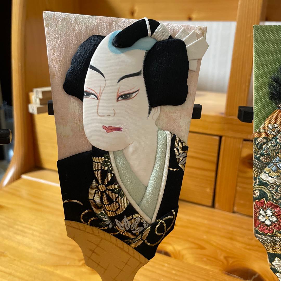 飾り羽子板　押絵　ハンドメイド