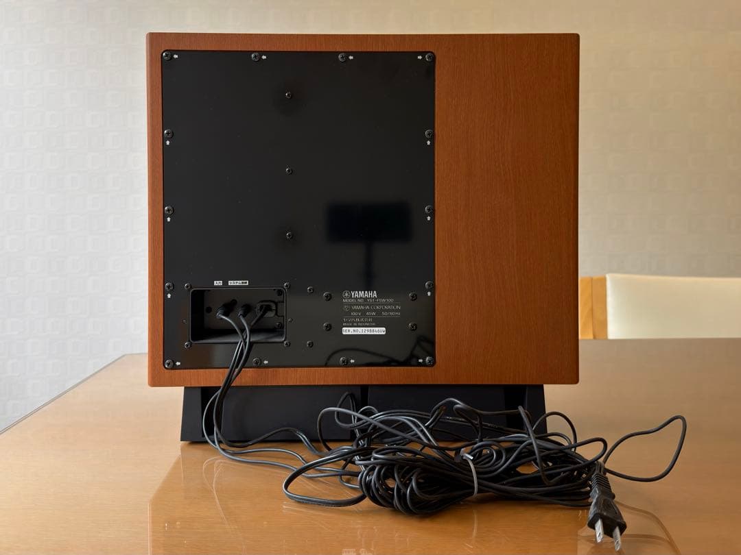 YAMAHA サブウーファー YST-FSW100（MC）チェリー