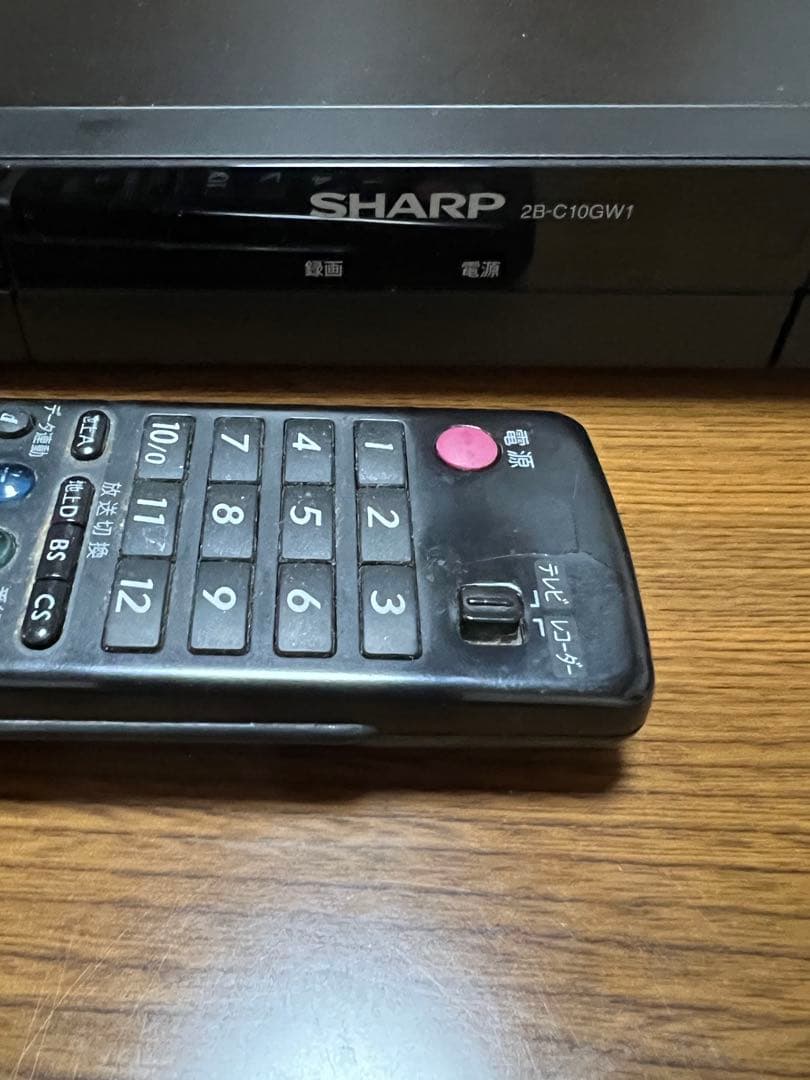 SHARP AQUOS ブルーレイレコーダー　使用2.3回の美品です♪