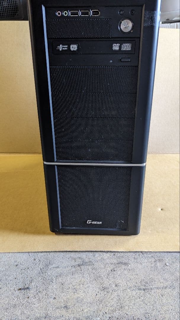 Windowsデスクトップ G-GEAR GA7J i7 SSD+HDD