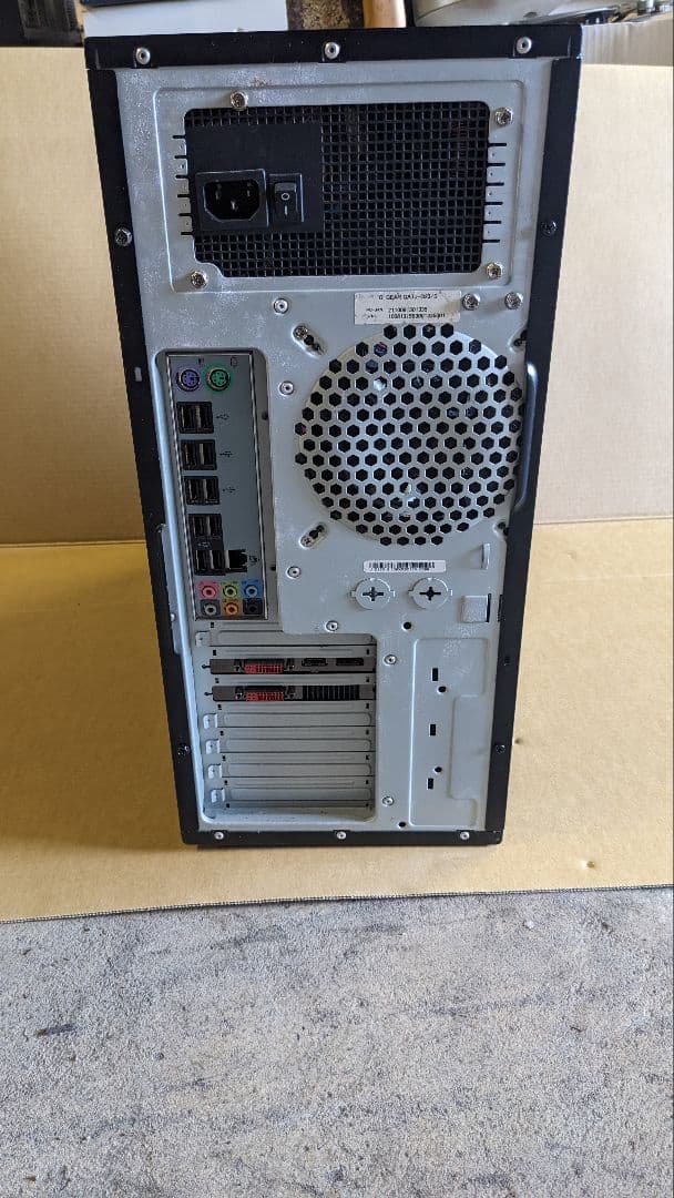 Windowsデスクトップ G-GEAR GA7J i7 SSD+HDD