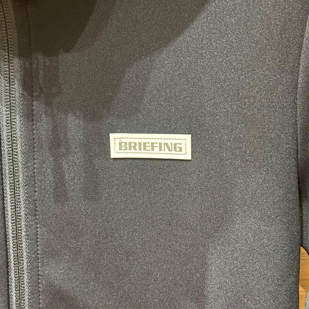 BRIEFING GOLF 3Dロゴパーカーレディース　ブラックネイビーSサイズ