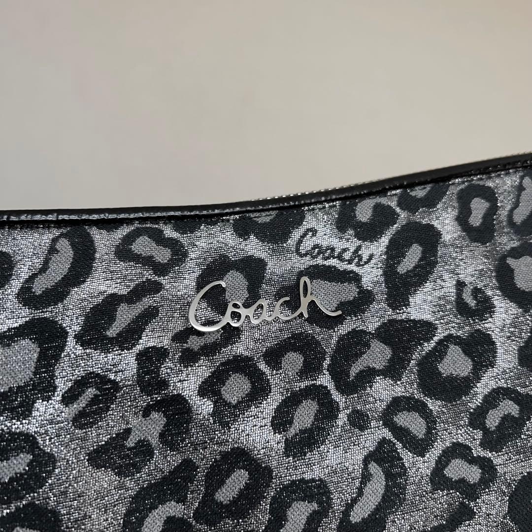 バッグ Coach Shoulder Bag 2way Leopard lame Y2k