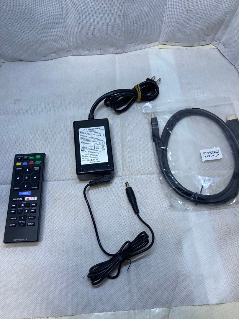 SONY 　4Kアップコンバート　BDP-S6700 2018年製　　動作品