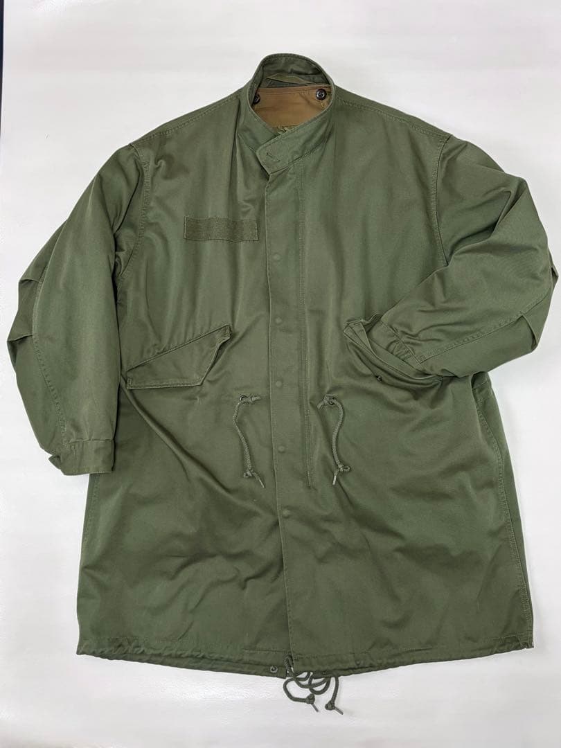 アダムエロペM-65ライナー付ビッグシルエットモッズコートSユニセックス