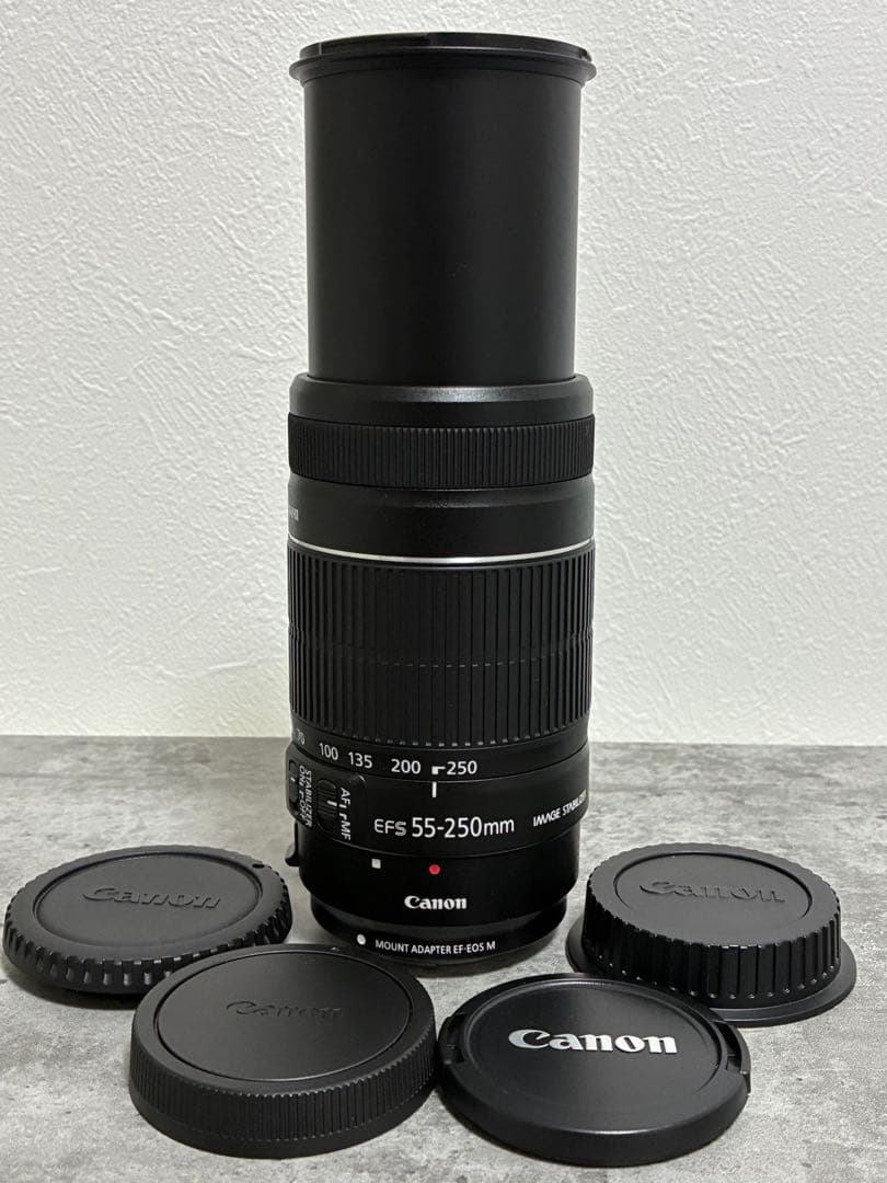 ⭐️美品⭐️Canon EFS 55 250 II & EF-EOS M アダプター