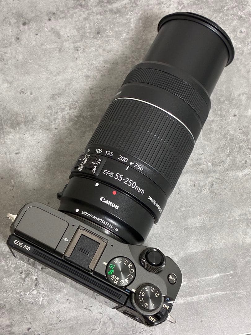 ⭐️美品⭐️Canon EFS 55 250 II & EF-EOS M アダプター