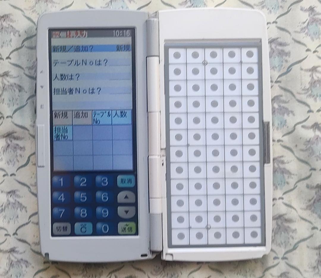 10ヶ月のみ使用品！TEC整備品！東芝TEC・HTL-100ハンディターミナル➋