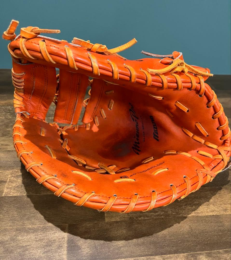 野球グローブ　硬式　ミズノプロ　ファーストミット　左投げ　サウスポー 旧ラベル