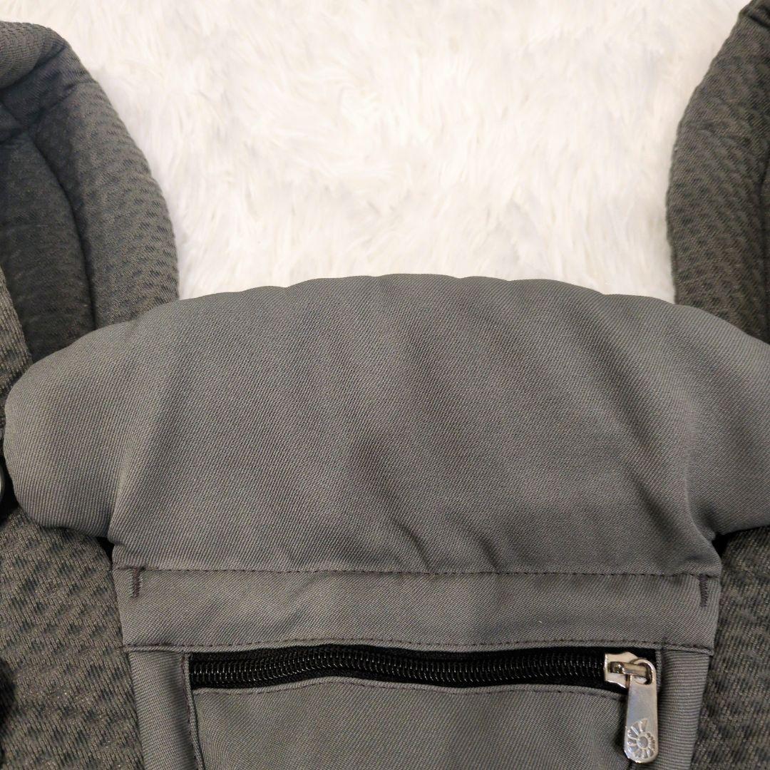 美品 エルゴ OMNI Breeze オムニブリーズ グラファイトグレー