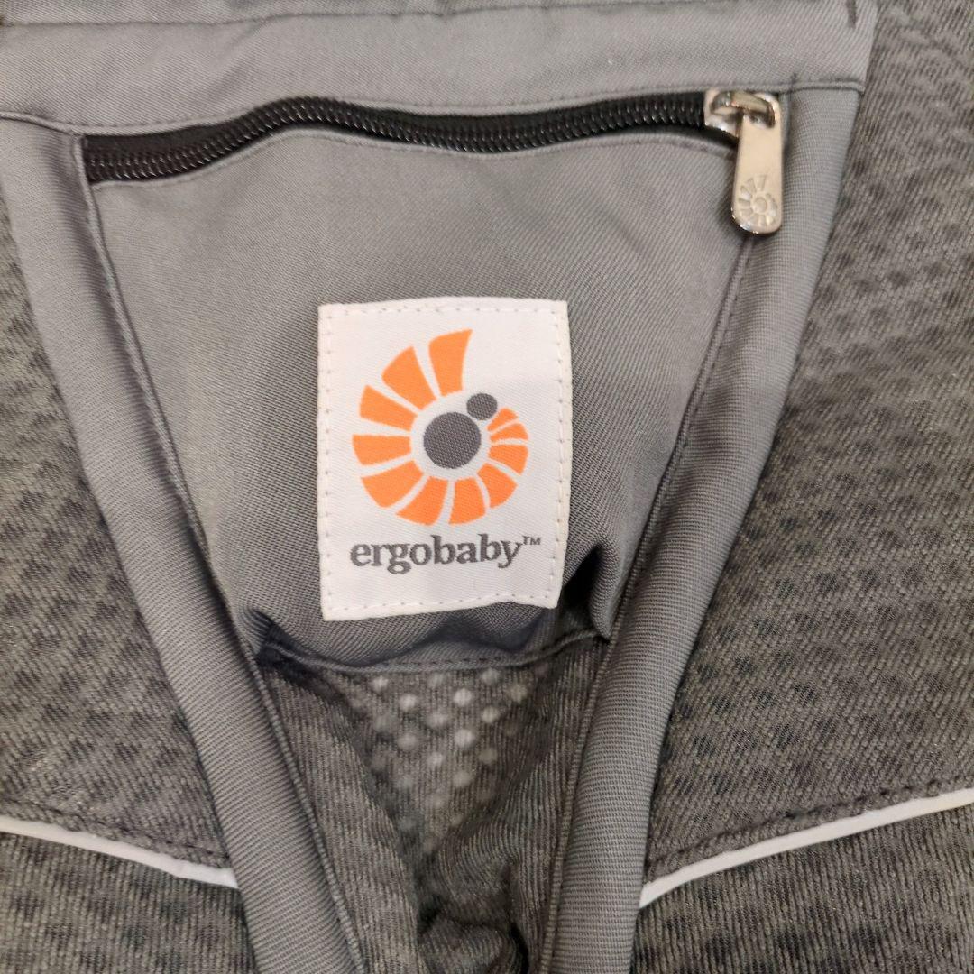 美品 エルゴ OMNI Breeze オムニブリーズ グラファイトグレー