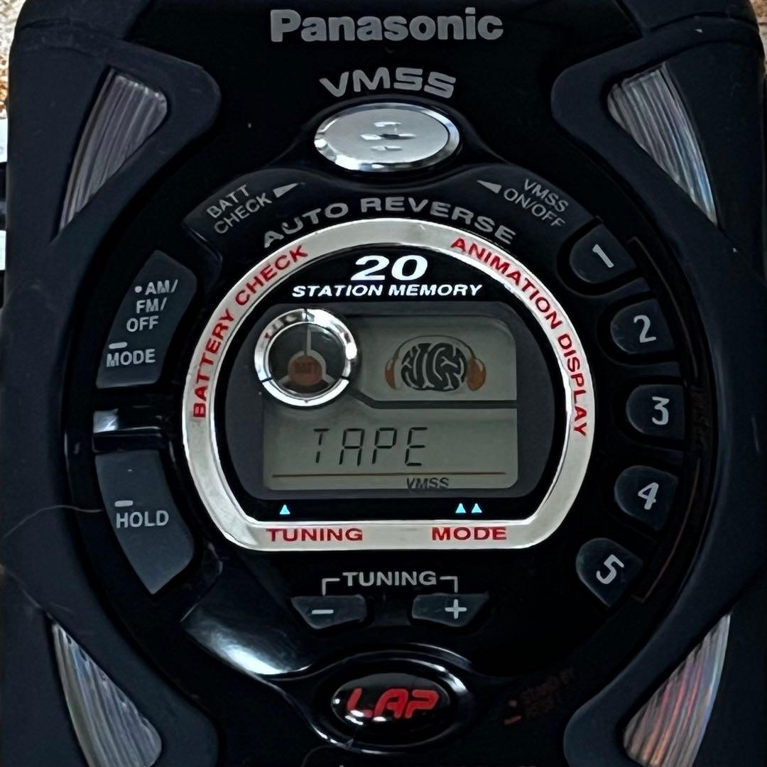 【整備品】Panasonic SHOCKWAVE RQ-SW66V 漆黒