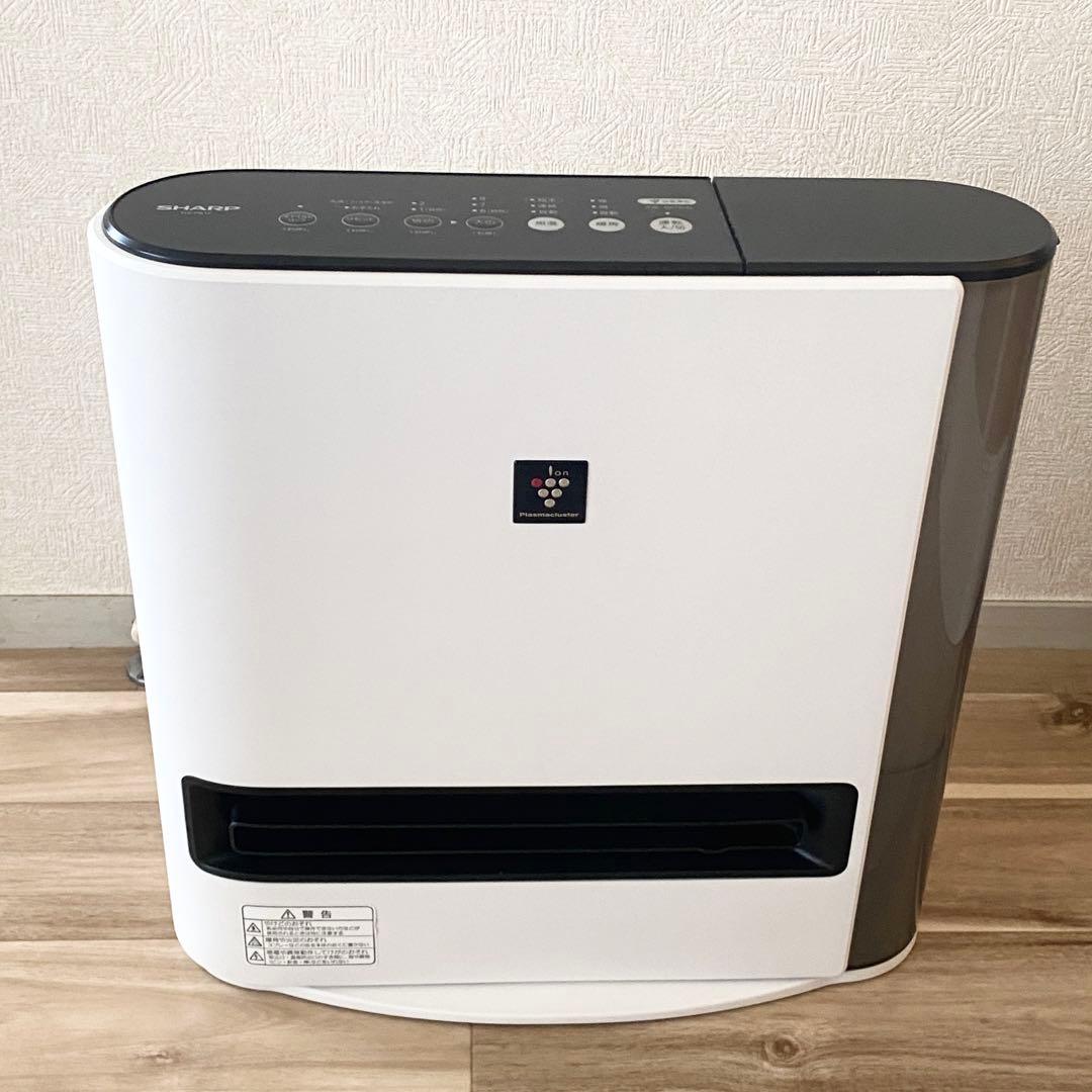 SHARP 加湿 セラミックファンヒーター プラズマクラスター HX-PK12W