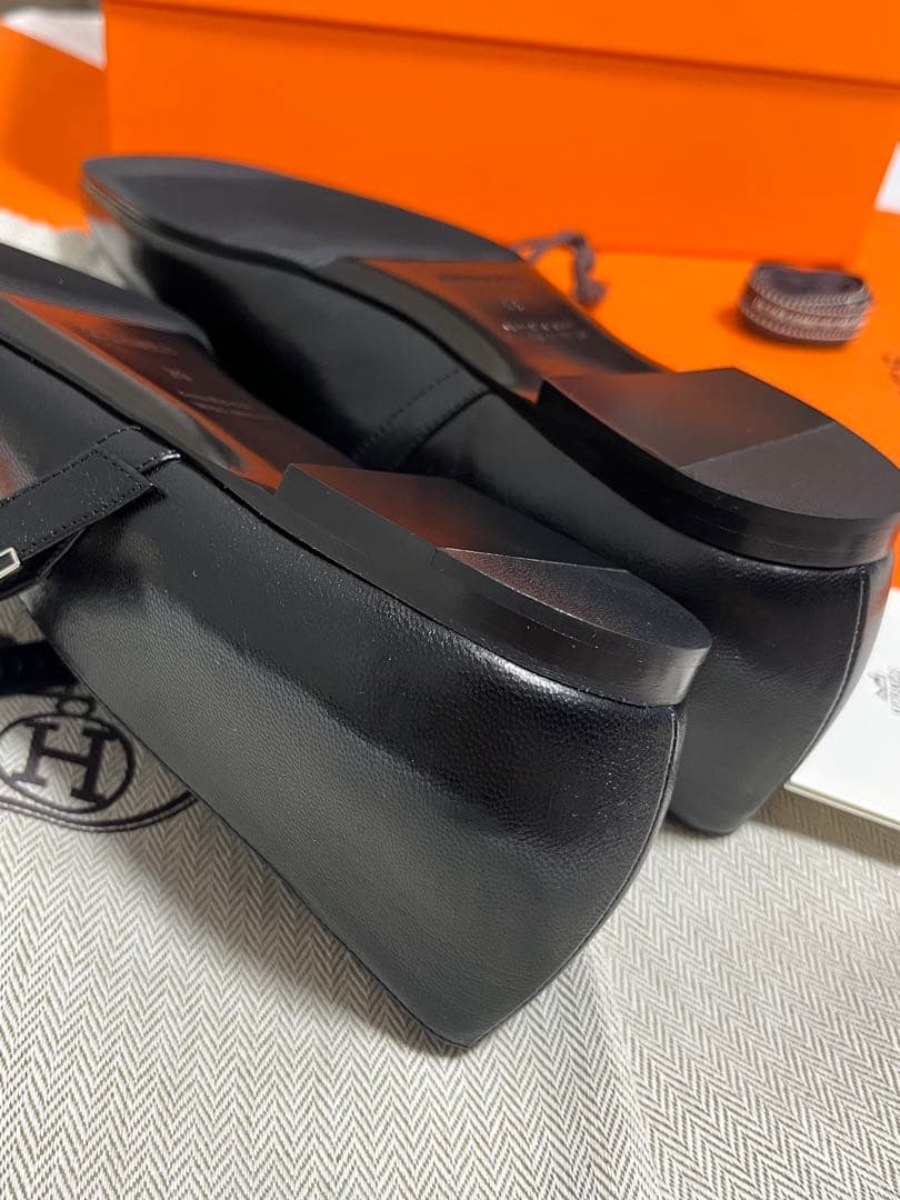 【新品】エルメス ジェーン バレエシューズ 39