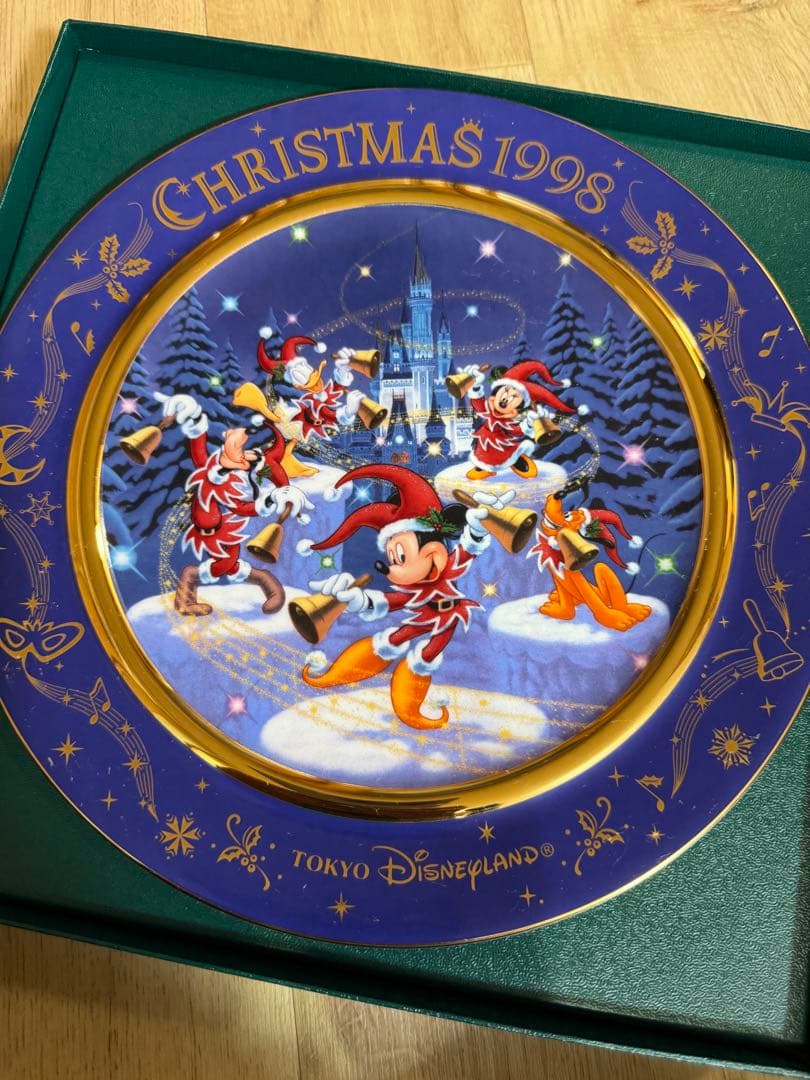 東京ディズニーランド クリスマスプレートセット 1996-2004