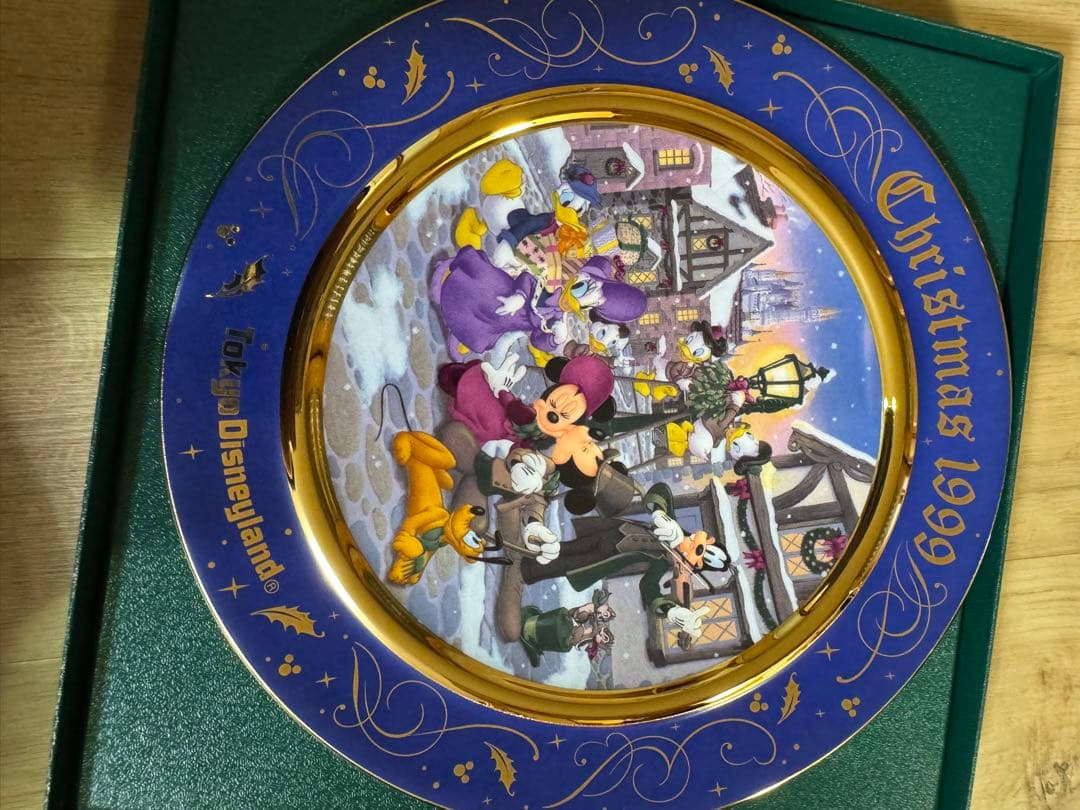 東京ディズニーランド クリスマスプレートセット 1996-2004