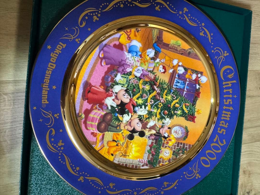 東京ディズニーランド クリスマスプレートセット 1996-2004