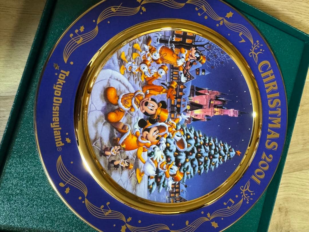 東京ディズニーランド クリスマスプレートセット 1996-2004