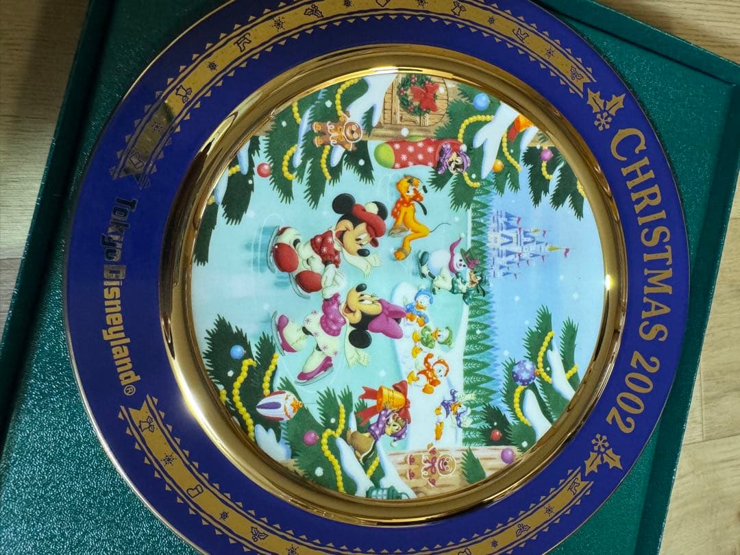 東京ディズニーランド クリスマスプレートセット 1996-2004