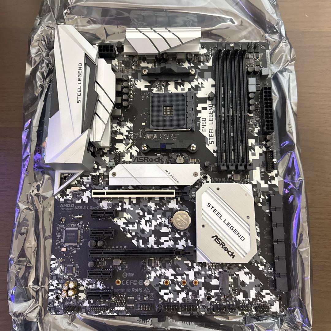 ASRock B450 Steel Legend マザーボード