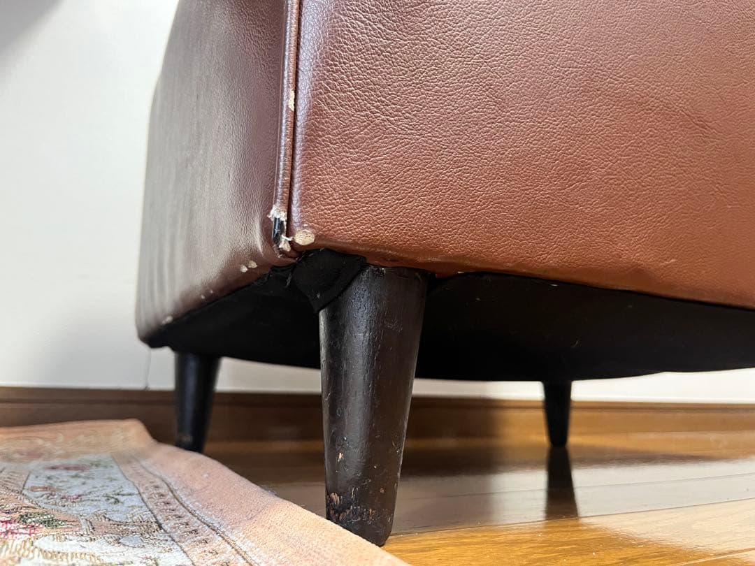 【vintage】昭和レトロ喫茶店の1人掛けソファ