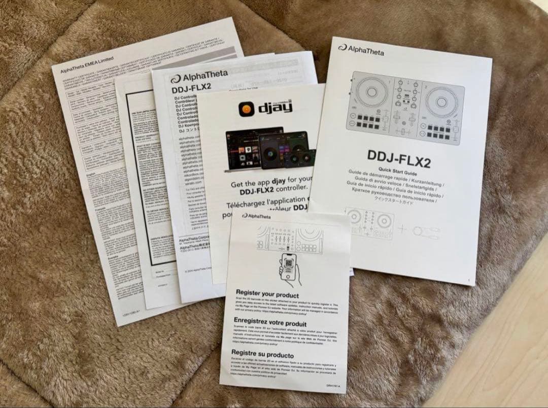 DDJ-FLX2 AlphaTheta DJセット　未使用
