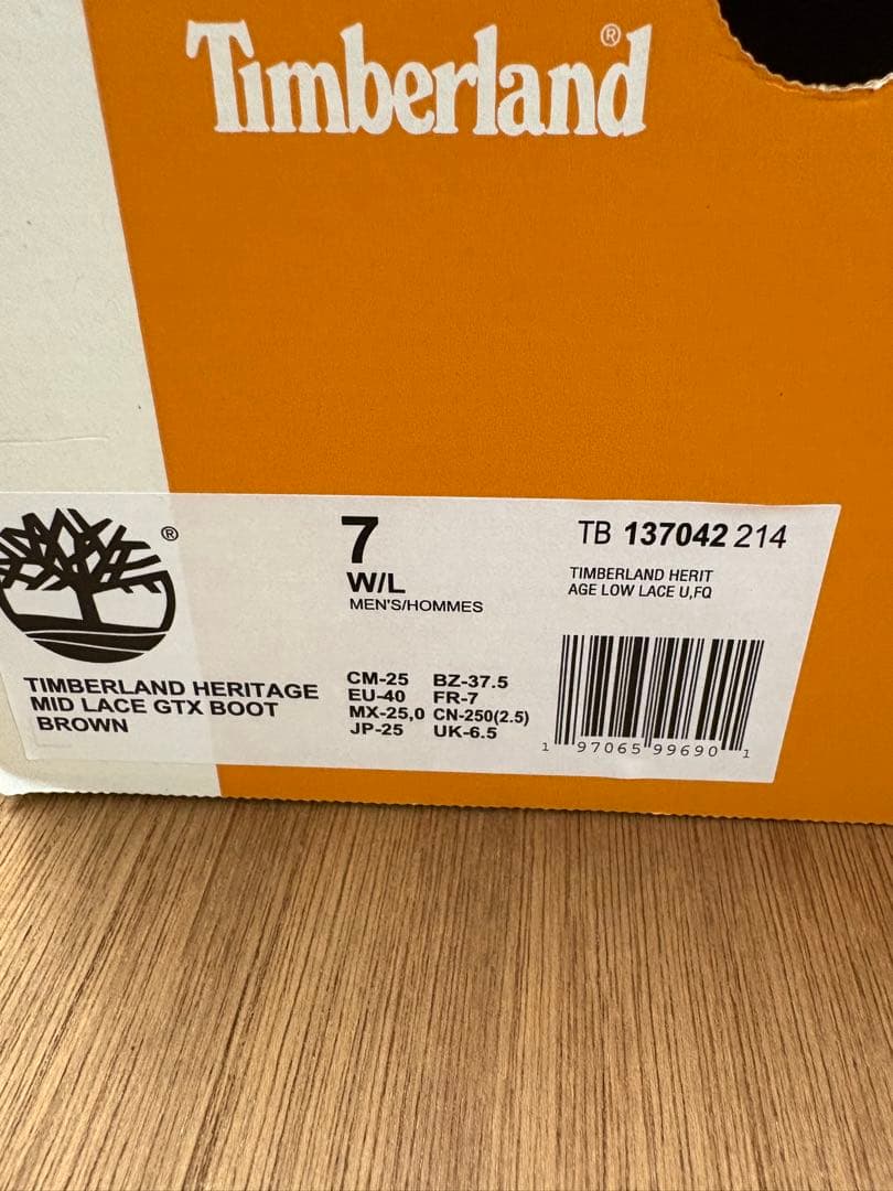 Timberland Moc Toe Mid GORE-TEX ブラウン