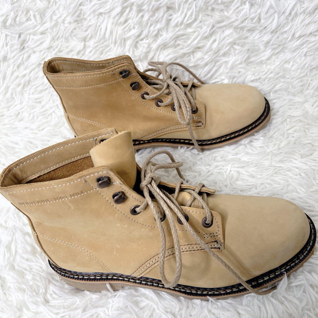 未使用級✨　WOLVERINE 1000MILE ブーツ 8.5D ビブラム