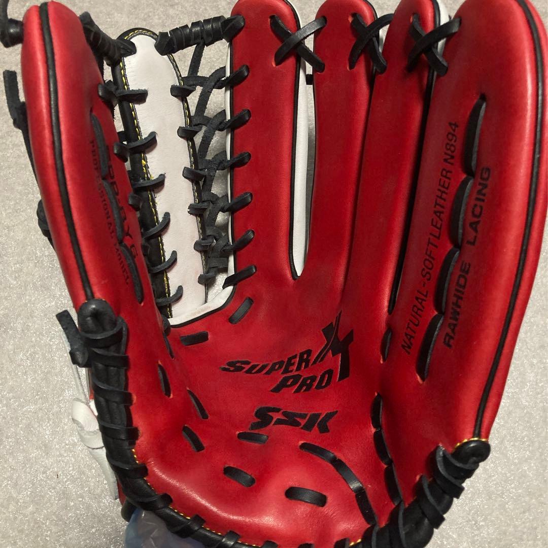 SSK エスエスケイ 一般 大人用 軟式 外野 野球 グローブ グラブ 状態良好