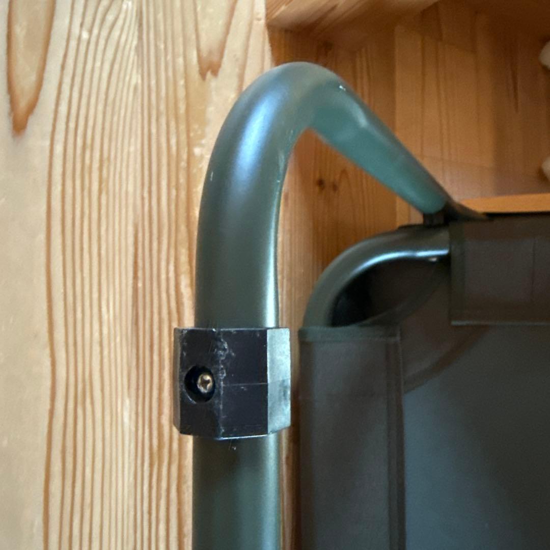 DOD ダークグリーン 二人掛けベンチ　着払い