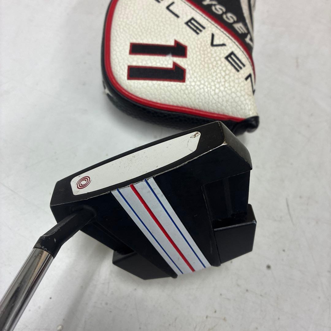 ODYSSEY ELEVEN パター ヘッドカバー付き