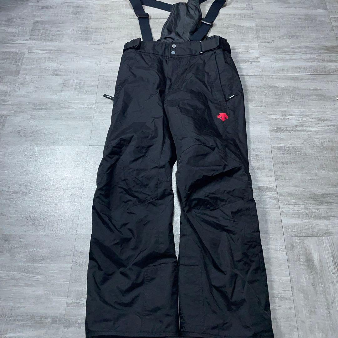 近年モデル DESCENTE デサント スキーウェア メンズL スノーボード赤黒