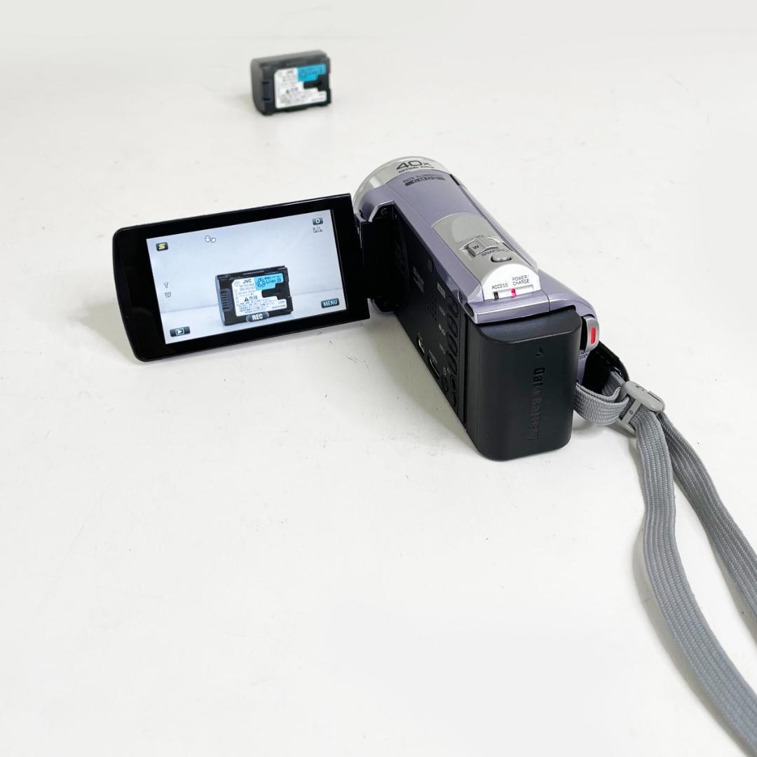 中古美品☆JVC ビデオカメラ GZ-HM33