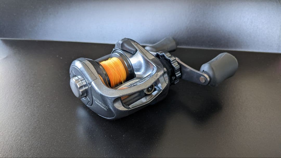 【１回使用美品】シマノ チヌマチック1001XT※左巻【替スプール付】※画像あり