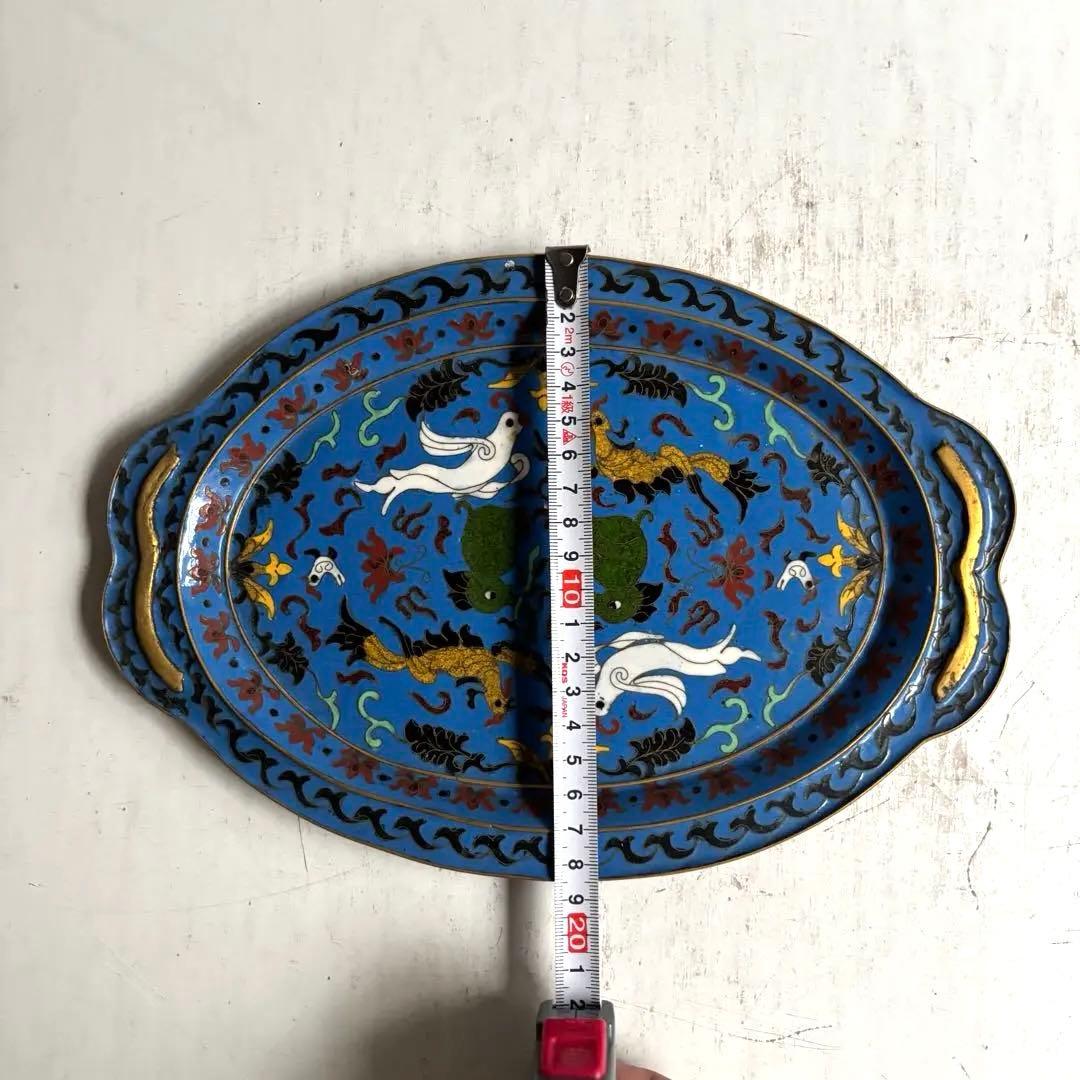 854 コレクション ヴィンテージ 七宝焼 ミニチュア 象のティーセット 景泰藍