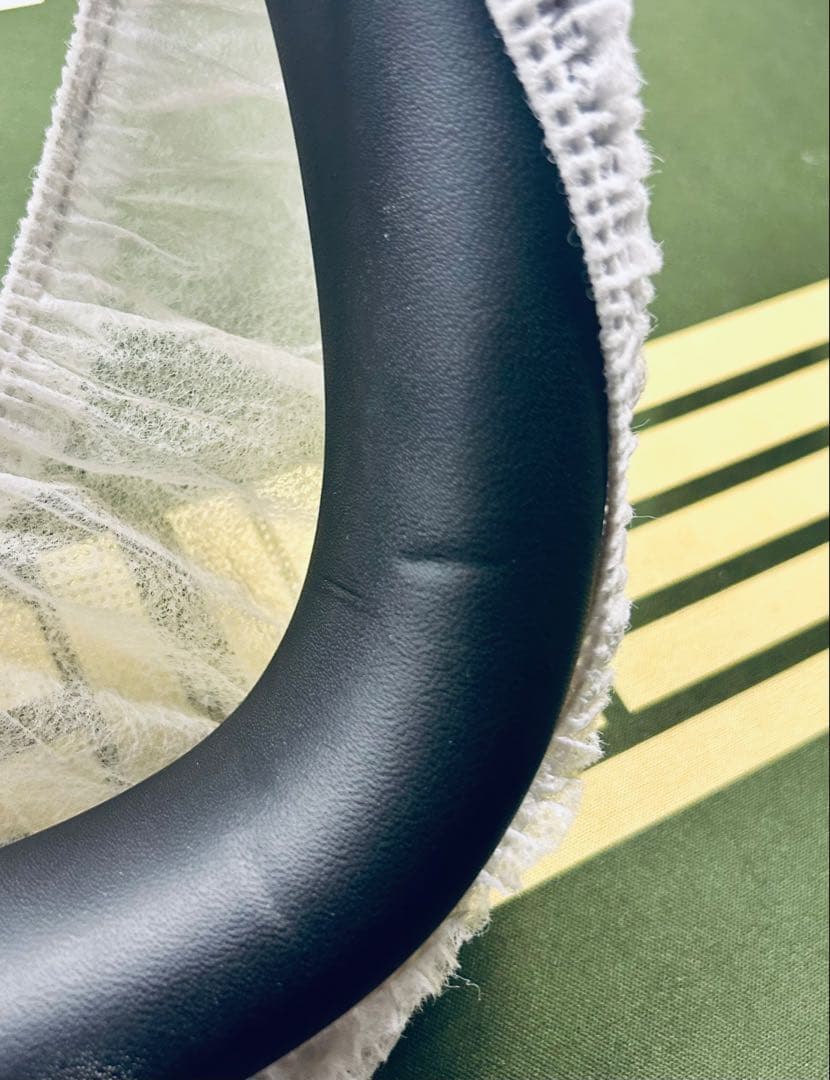 テスラ新型モデルY/3用　ヨークハンドル　本革　黒