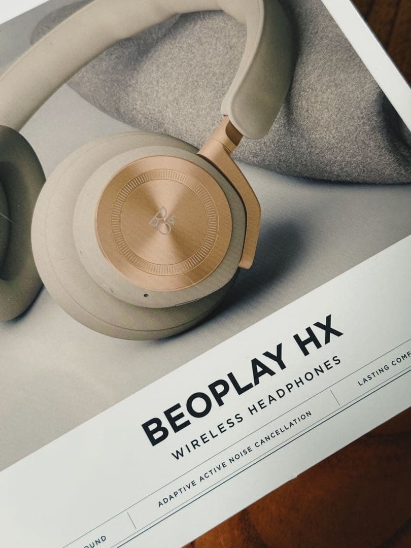 【新品未開封】Bang&Olufsen Beoplay HX Gold Tone