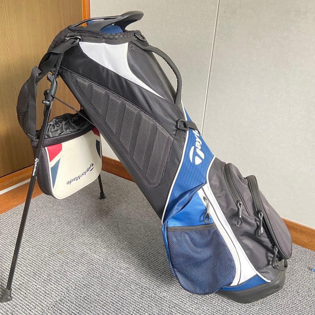 TaylorMade テーラーメイド　スタンド式キャディバッグ　ヘッドカバー付き