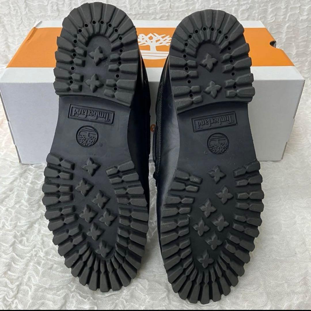 ティンバーランド スリーアイ ボートシューズ ブラック 26cm