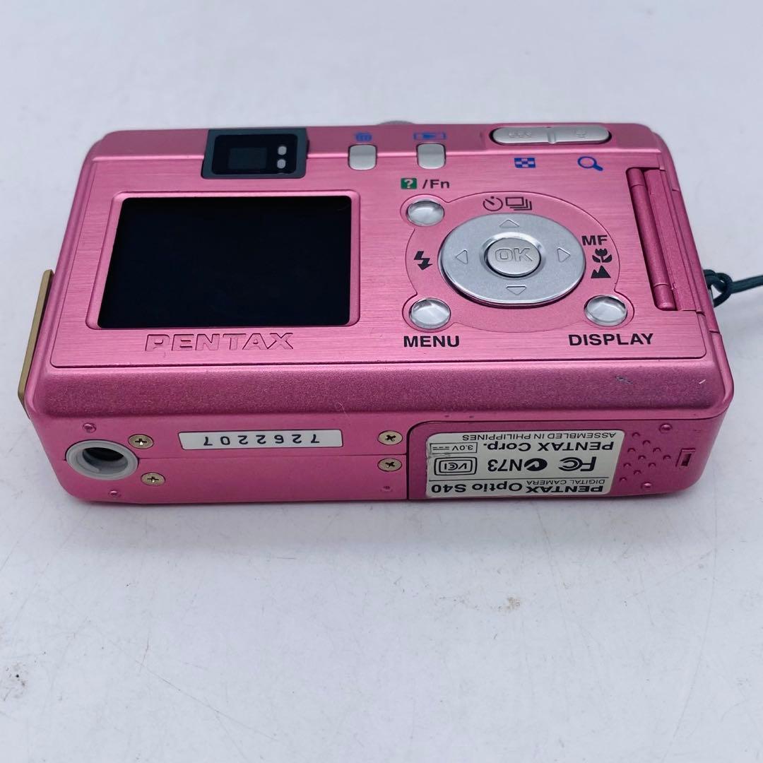 【美品動作確認済み】PENTAX Optio S40
