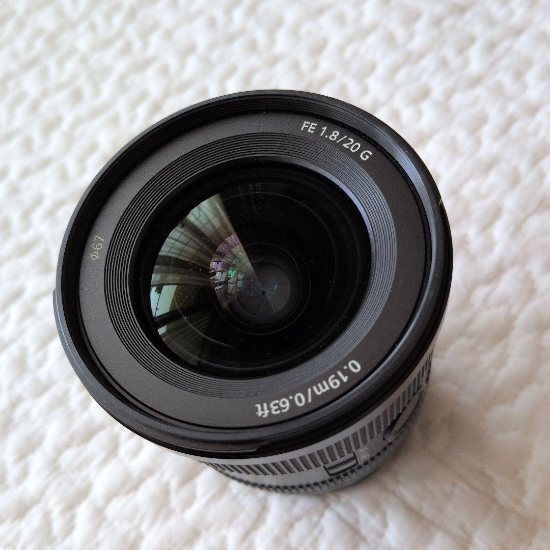 Sony FE 20mm F1.8 G レンズ